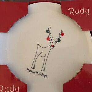 Christmas porcelain plates - BIA Cordon Bleu "Rudy"